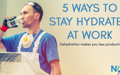 5 Ways to Stay Hydrated at Work